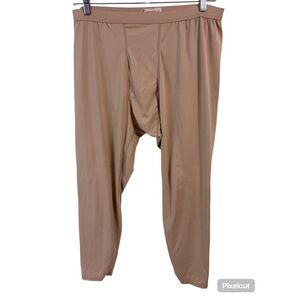 Milliken Military Long Johns Base Layer. Tan. Size XL